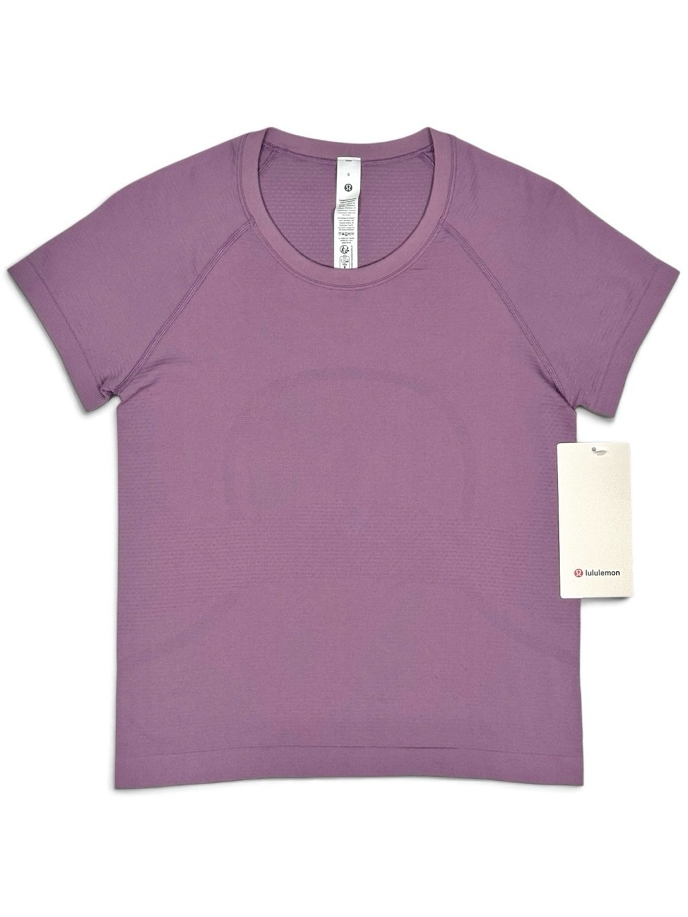 Lululemon Swiftly Tech Short Sleeve 2.0 Race Lavender Lux Size 6 NWT